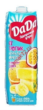 НЕКТАР ДА ДА 0,2Л ИЗ ТРОПИЧЕСКИХ ФРУКТОВ С МЯКОТЬЮ Д/П
