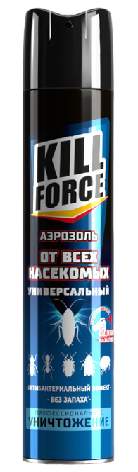 СРЕДСТВО КИЛЛ ФОРСЕ 350МЛ УНИВЕРСАЛЬНЫЙ АЭРОЗОЛЬ