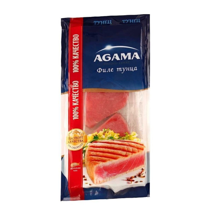 ТУНЕЦ АГАМА 400Г ФИЛЕ КУСОК Б/К СВМ