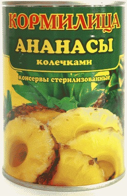АНАНАСЫ КОРМИЛИЦА 580МЛ КОЛЕЧКИ ЖБ