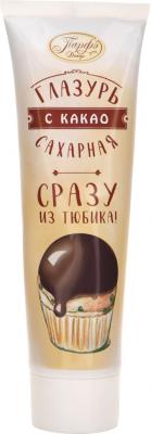 ПОМАДКА ПАРФЭ 120Г САХАРНАЯ ГЛАЗУРЬ ШОКОЛАДНАЯ ТУБА