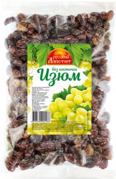 ИЗЮМ ВИТЭКС 200Г Б/КОСТОЧЕК ДОЙ/ПАК