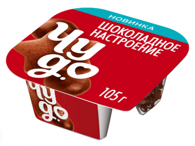 ЙОГУРТ ЧУДО 105Г 4% ВКУС ШОКОЛАДНОЕ НАСТРОЕНИЕ