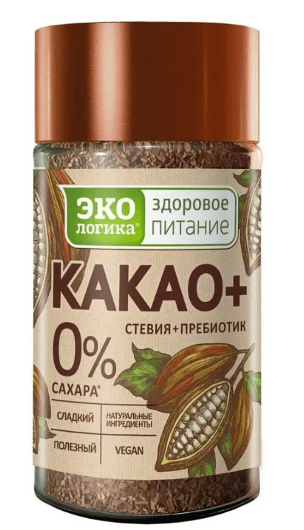 КАКАО-НАПИТОК ЭКОЛОГИКА 125Г КАКАО ПЛЮС СТ