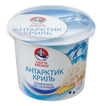 ПАСТА ИЗ МОРЕПРОД САНТА БРЕМОР 150Г АНТАРКТИК КРИЛЬ СЛИВОЧНО-ЧЕСНОЧНЫЙ