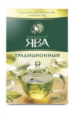ЧАЙ ПРИНЦЕССА ЯВА 200Г ТРАДИЦИОННЫЙ ЗЕЛЕНЫЙ ЭКОНОМ