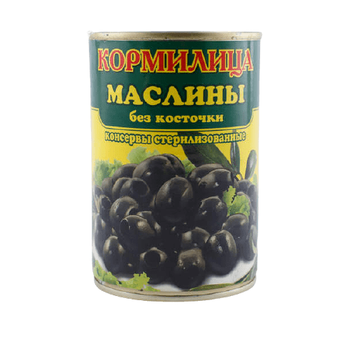 МАСЛИНЫ КОРМИЛИЦА 425МЛ Б/КОСТОЧКИ ЖБ