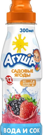 НАПИТОК АГУША 300МЛ СОКОСОДЕРЖ ВИНОГРАД ЧЕРНОП РЯБИНА ШИПОВНИК КЛУБНИКА ЕЖЕВИКА