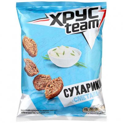 СУХАРИКИ ХРУСТИМ 40Г СМЕТАНА