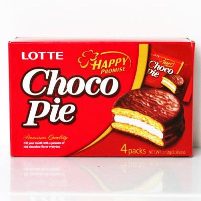 ПЕЧЕНЬЕ ЛОТТЕ ЧОКОПАЙ 4ШТ*28Г