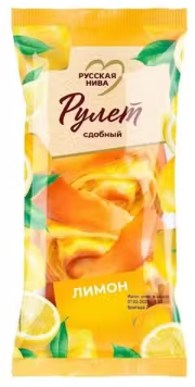 РУЛЕТ СДОБНЫЙ РУССКАЯ НИВА 140Г ЛИМОН