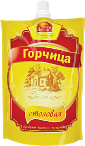 ГОРЧИЦА ВИТЭКС 120Г СТОЛОВАЯ ДОЙПАК