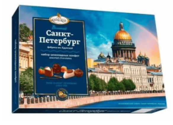 НАБОР КОНФЕТ ВЕЛИКИЙ САНКТ-ПЕТЕРБУРГ 187Г
