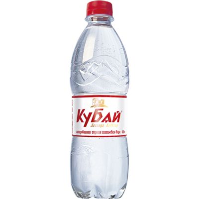 ВОДА МИН КУБАЙ 0,5Л СТОЛОВАЯ ГАЗ ПЭТ