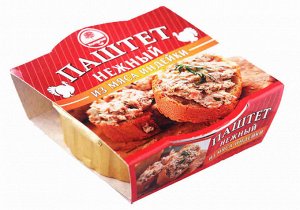 ПАШТЕТ ХАНГРОУ 90Г ДЕРЕВЕНСКИЙ С ИНДЮШИНОЙ ПЕЧЕНЬЮ