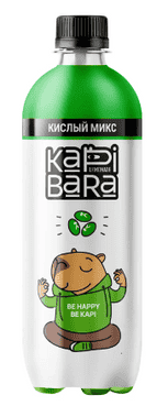 НАПИТОК Б/АЛК КАПИБАРА КИСЛЫЙ МИКС 0,5Л СИЛЬНОГАЗ ПЭТ