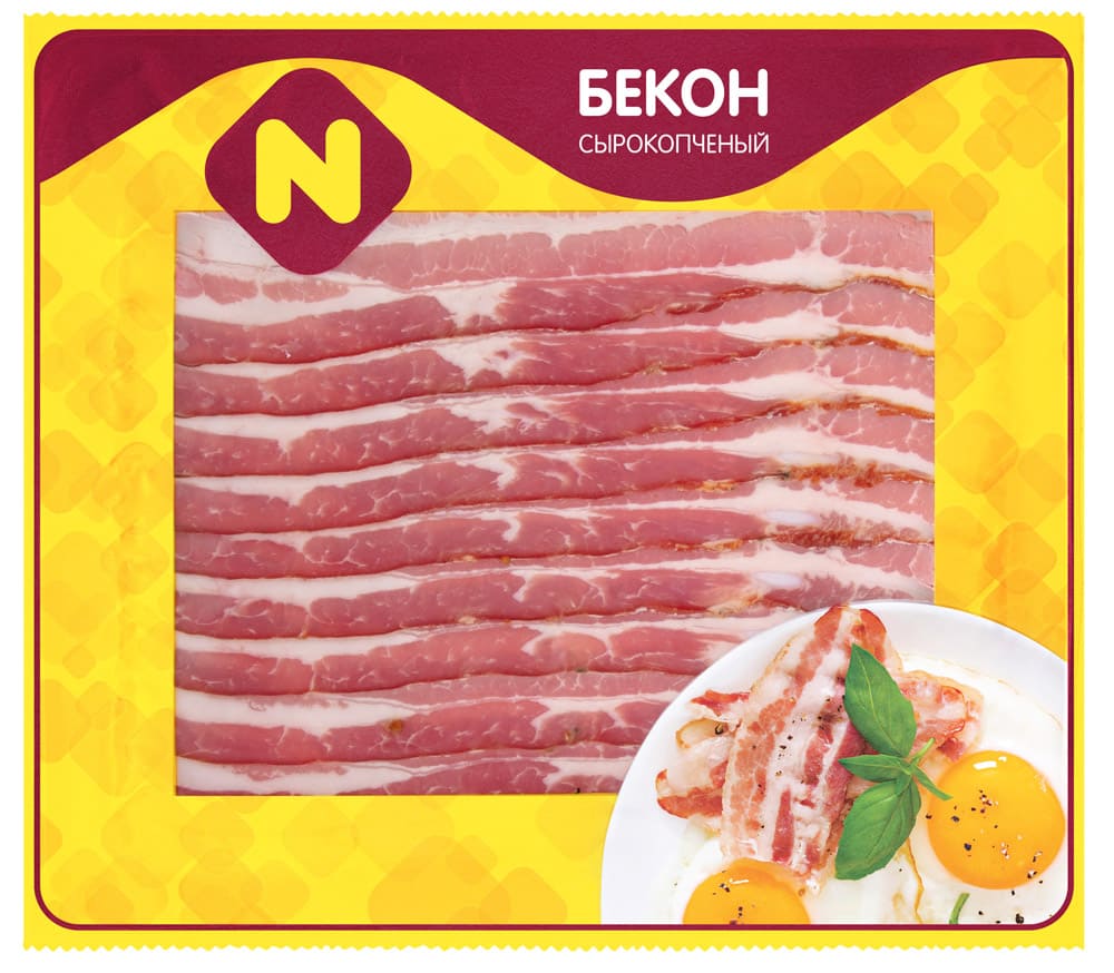 БЕКОН ОСТАНКИНО 180Г С/КОПЧ С/Н ВАК/УП