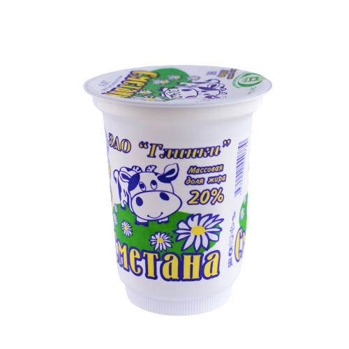 СМЕТАНА ГЛИНКИ 20% 350Г
