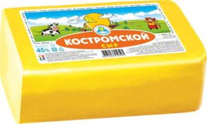 СЫР КЕЗ КОСТРОМСКОЙ 45% КГ