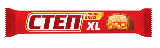 БАТОНЧИК СЛАВЯНКА СТЕП XL 65Г НУГА АРАХИС КАРАМЕЛЬ