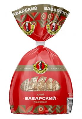ХЛЕБ ПЕРВЫЙ ХЛЕБ-Т 300Г БАВАРСКИЙ ПОДОВЫЙ НАРЕЗАННЫЙ УПАК