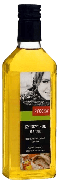 МАСЛО КУНЖУТНОЕ РУССКА 250МЛ НЕРАФИНИРОВАННОЕ СТ