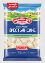 ПЕЛЬМЕНИ МИШКИНСКИЙ ПРОДУКТ 700Г КРЕСТЬЯНСКИЕ