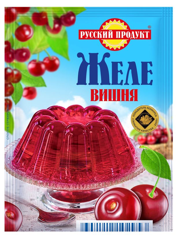 ЖЕЛЕ Б/П РУССКИЙ ПРОДУКТ 50Г ВИШНЯ