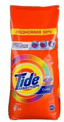 ПОРОШОК ТАЙД 15КГ АВТОМАТ КОЛОР
