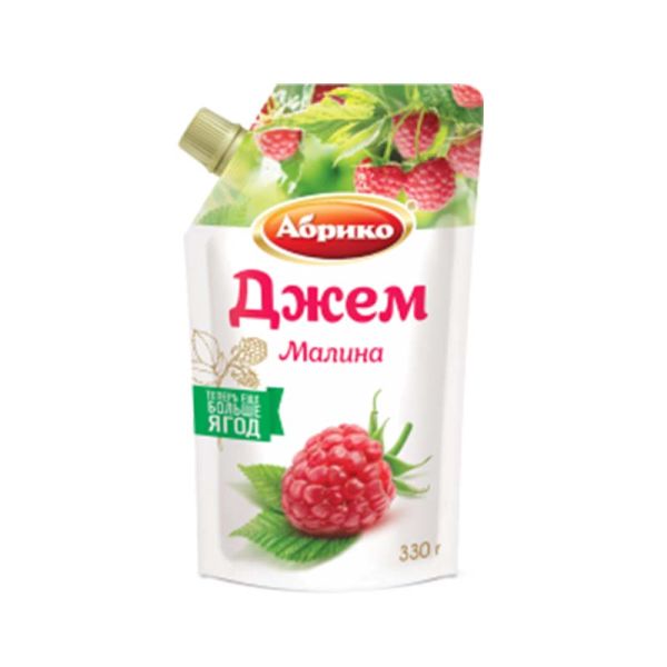 ДЖЕМ АБРИКО 270Г-330Г МАЛИНА ДОЙ ПАК ДОЗАТОР