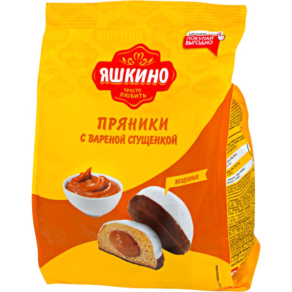 ПРЯНИК ЯШКИНО 350Г ВАРЕНАЯ СГУЩЕНКА