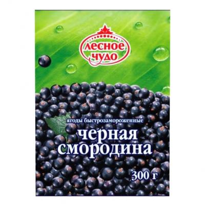 ЗАМОРОЗКА ЯГОДНАЯ ОЗЕРСК 300Г ЧЕРНАЯ СМОРОДИНА