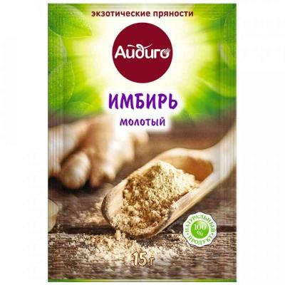 ИМБИРЬ АЙДИГО 15Г МОЛОТЫЙ