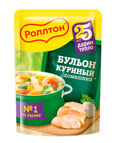 БУЛЬОН РОЛЛТОН 90Г КУРИНЫЙ ДОМАШНИЙ
