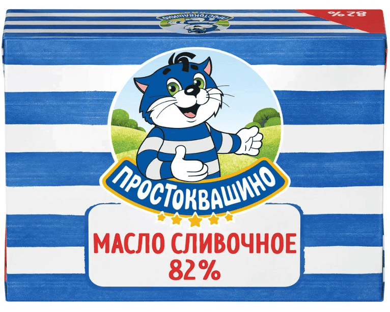 МАСЛО СЛИВОЧНОЕ ПРОСТОКВАШИНО 82% 180Г ФОЛ
