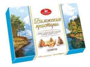 НАБОР ВОЛЖАНКА ВОЛЖСКИЕ ПРОСТОРЫ 220Г С ВАФЕЛЬНОЙ КРОШКОЙ