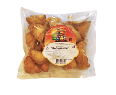 ЧЕБУРЕЧКИ ПИЧУГИНО 300Г ЖАРЕНЫЕ С МЯСОМ