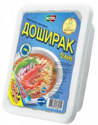 ЛАПША Б/П ДОШИРАК 90Г СО ВКУСОМ МОРЕПРОДУКТОВ