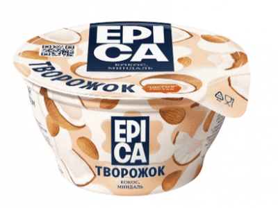 ДЕСЕРТ ТВОРОЖНЫЙ ЭПИКА ФЛАВОРИТЕ 130Г КОКОС МИНДАЛЬ 8,9%