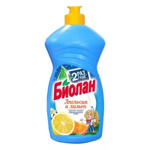 СР-ВО Д/ПОСУДЫ БИОЛАН 450МЛ АПЕЛЬСИН ЛИМОН