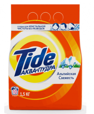 ПОРОШОК ТАЙД 1,5КГ АВТОМАТ АЛЬПИЙСКАЯ СВЕЖЕСТЬ