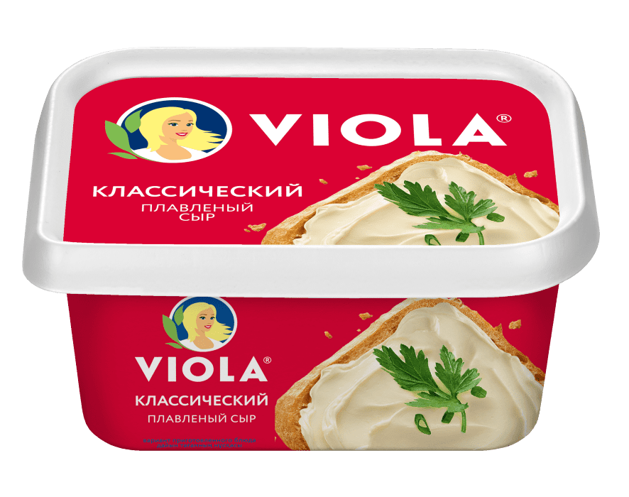 СЫР ВИОЛА КЛАССИЧЕСКИЙ 35% 400Г ПЛАВЛЕНЫЙ ВАННА