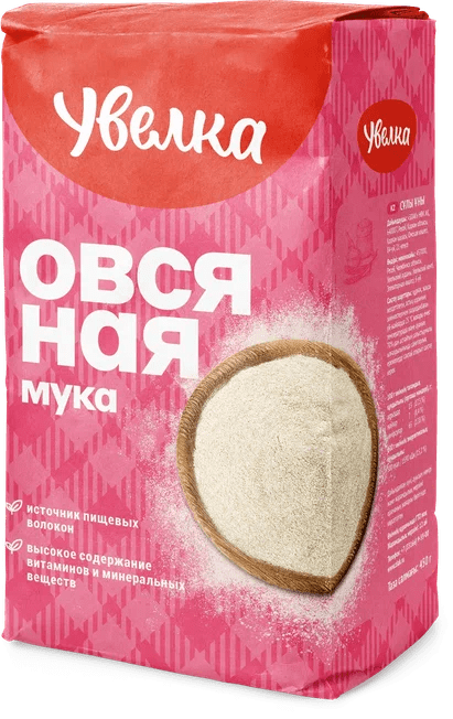 МУКА УВЕЛКА ОВСЯНАЯ 450Г