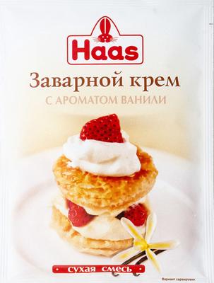 КРЕМ ЗАВАРНОЙ ХААС 100Г С АРОМАТОМ ВАНИЛИ