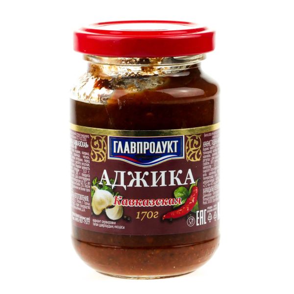 АДЖИКА ГЛАВПРОДУКТ 170Г КАВКАЗСКАЯ