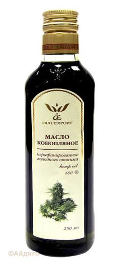 МАСЛО КОНОПЛЯНОЕ ДИАЛ ЭКСПОРТ 0,25Л СТ