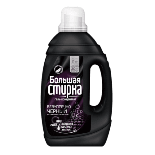 ГЕЛЬ Д/СТИРКИ БОЛЬШАЯ СТИРКА 1200Г БЛЭК КОНЦЕНТРАТ