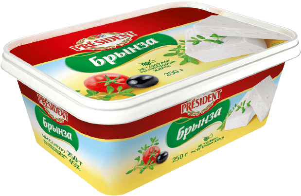 СЫР ПРЕЗИДЕНТ БРЫНЗА 45% 250Г