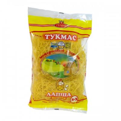 ИЗДЕЛИЯ МАК ТУКМАС 300Г ЛАПША ЯИЧНАЯ