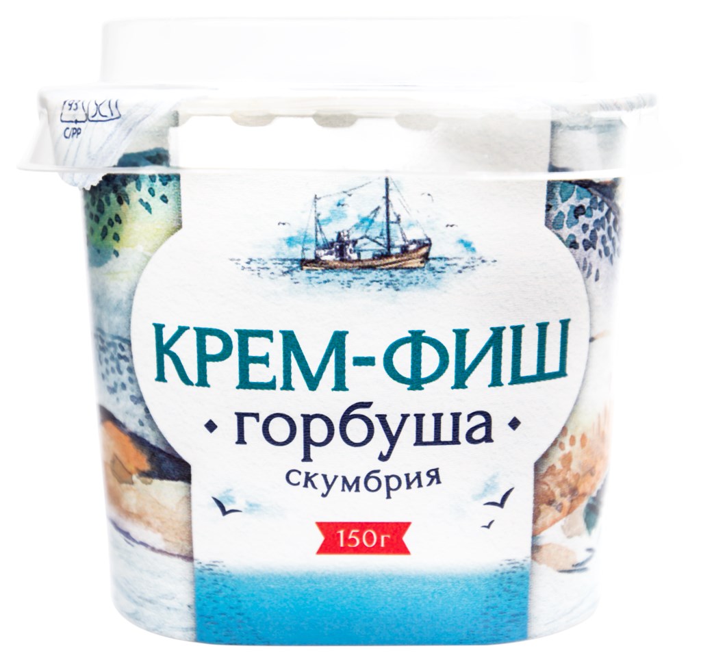 ПАСТА РЫБНАЯ ЕВРОПРОМ КРЕМ-ФИШ 150Г ГОРБУША-СКУМБРИЯ